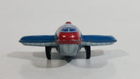 2011 Schylling Vintage Style Jet Airplane Plane Tin Toy Reproduction