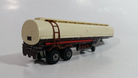 Vintage Majorette Petro Canada Gas Oil Fuel Tanker Semi Tractor Trailer White Die Cast Toy Vehicle