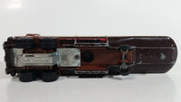 Vintage Majorette Petro Canada Gas Oil Fuel Tanker Semi Tractor Trailer White Die Cast Toy Vehicle