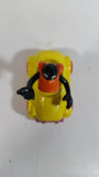 1989 Warner Bros Looney Tunes Daffy Duck in Yellow Plastic Toy Car Vehicle McDonald's Happy Meal