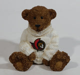 NHL Ice Hockey Limited Edition Ottawa Senators Sports Team Resin Bear Decorative Ornament Collectible