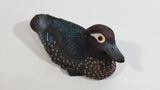 Female Wood Duck Miniature Resin Wildlife Bird Sculpture 8" Long