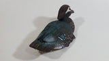 Female Wood Duck Miniature Resin Wildlife Bird Sculpture 8" Long