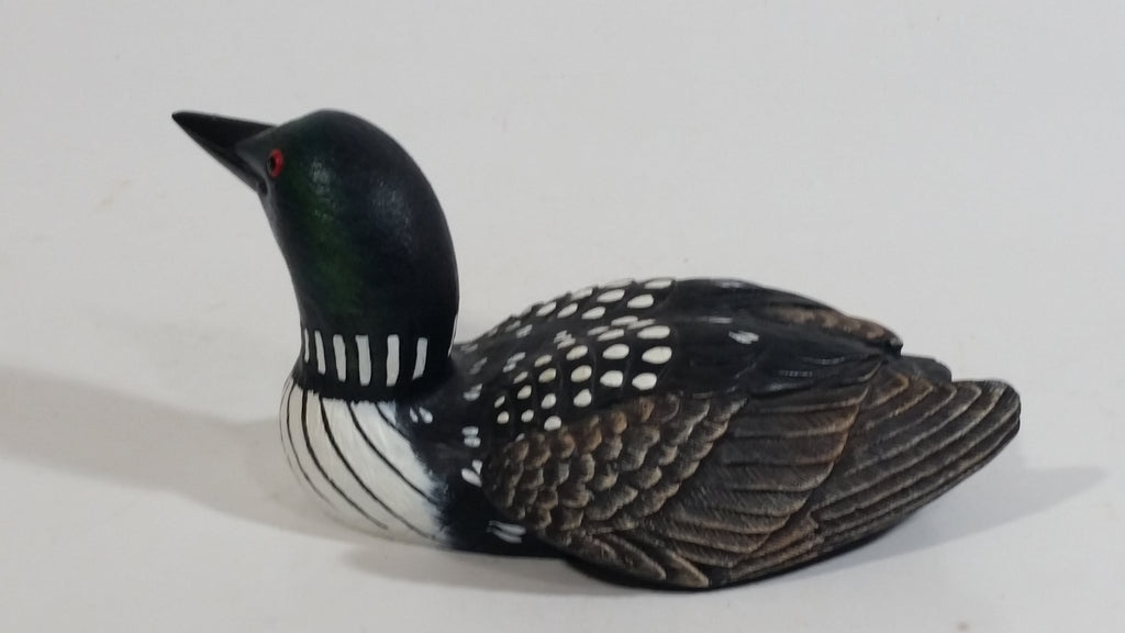 1970s Heritage Decoys Common Loon Miniature Bird Sculpture J.B. Garton ...