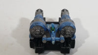 1998 Micro Machines Star Wars Phantom Menace Neva Kee Pod Racer Tatooine Episode 1 Blue Die Cast Toy Starship Car Vehicle