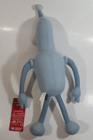 Rare HTF Version 2014 Fox Futurama Bender Robot Cartoon Character 19" Tall Plush Plushy with Original Tags