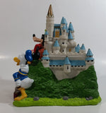 2001 Disney Disneyland Characters in Front of Castle 8" Tall PVC Coin Bank