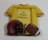 The Unique Collection Football Sports Themed 3 1/2" x 5" Resin Picture Photo Frame