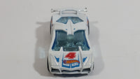 2014 Hot Wheels HW Race Race Team Impavido 1 White Die Cast Toy Car Vehicle