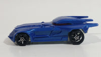 2019 Hot Wheels Batman Batmobile Dark Blue Die Cast Toy Car Vehicle