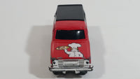 Summer Motor Force Pizza Chef Red Truck with Black Canopy Die Cast Toy Car Vehicle