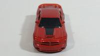 2007 Hot Wheels Dodge Charger SRT8 Metalflake Dark Orange Die Cast Toy Car Vehicle