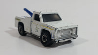 1977 Hot Wheels Flying Colors Ramblin' Wrecker Tow Truck Rig White Die Cast Toy Car Vehicle - Malaysia