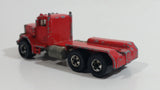 1989 Hot Wheels Peterbilt Dump Truck Semi Rig Red Die Cast Toy Car Vehicle - BW Hong Kong