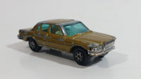Vintage Yatming No. 1012 Mercedes-Benz 450 SEL Gold Die Cast Toy Car Vehicle - Hong Kong
