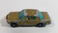 Vintage Yatming No. 1012 Mercedes-Benz 450 SEL Gold Die Cast Toy Car Vehicle - Hong Kong