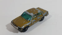 Vintage Yatming No. 1012 Mercedes-Benz 450 SEL Gold Die Cast Toy Car Vehicle - Hong Kong