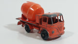 Vintage Lesney Products Matchbox Series Foden Cement Mixer Truck Orange No. 26 Die Cast Toy Car Vehicle - Made in England