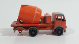 Vintage Lesney Products Matchbox Series Foden Cement Mixer Truck Orange No. 26 Die Cast Toy Car Vehicle - Made in England