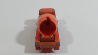 Vintage Lesney Products Matchbox Series Foden Cement Mixer Truck Orange No. 26 Die Cast Toy Car Vehicle - Made in England