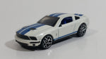 2008 Hot Wheels '07 Shelby GT500 Pearl White Die Cast Toy Muscle Car Vehicle