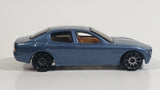 2004 Hot Wheels First Editions Maserati Quattroporte Steel Blue Die Cast Toy Luxury Car Vehicle 29/212