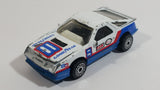 1986 Matchbox 1984 Dodge Daytona Turbo Z White Good Year Bell Die Cast Toy Car Vehicle with Opening Hood - Macau