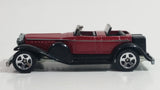 2001 Hot Wheels 1931 Duesenberg Model J ('31 Doozie) Dark Red Die Cast Toy Car Vehicle No. 176