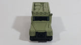 2010 Matchbox Jungle Explorers Land Rover Defender Flat Olive Green Die Cast Toy Car Vehicle