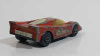 Vintage 1972 Lesney Matchbox Superfast No. 7 Hairy Hustler Amber Orange Die Cast Toy Car Vehicle