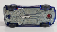 2008 Hot Wheels Phantom X-Raycers Nerve Hammer Metalflake Translucent Dark Blue Die Cast Toy Car Vehicle