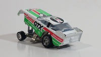 Hot Wheels Oldsmobile Funny Car Castrol GTX John Force Don Steevs Jolly Rancher White Die Cast Toy Car Vehicle with Lifting Body