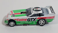 Hot Wheels Oldsmobile Funny Car Castrol GTX John Force Don Steevs Jolly Rancher White Die Cast Toy Car Vehicle with Lifting Body