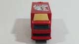 Majorette Coca-Cola Coke Soda Pop Delivery Container Semi Truck 1/100 Scale Die Cast Toy Car Vehicle with Opening Rear Door