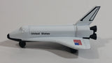 NASA United States USA Space Shuttle W. 2A White 1:370 Die Cast Toy Space Aircraft Vehicle