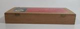 Vintage Ritmeester 25 Mild Dutch Cigars Wooden Hinged Box Empty