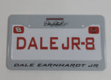 NASCAR Dale Earnhardt Inc "Dale JR-8" Dale Earnhardt Jr. 2" x 3 1/2" Miniature Metal License Plate