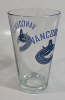 NHL Ice Hockey Vancouver Canucks 5 3/4" Tall Glass Cup Sports Team Collectible