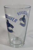 NHL Ice Hockey Vancouver Canucks 5 3/4" Tall Glass Cup Sports Team Collectible