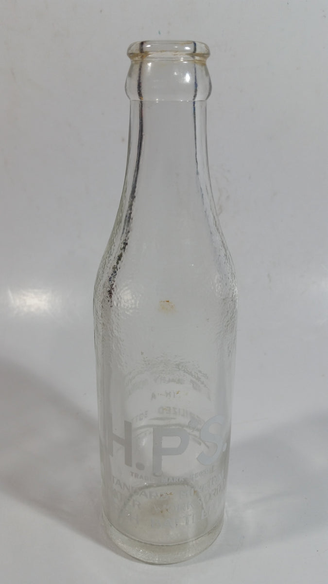 Very Rare Vintage H.P'S. Standard Mineral Water Works 6 1/2 Fl. Oz. Gl ...