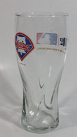 2015 Miller Lite Beer MLB Official Sponsor Of Major League Baseball Philadelphia Phillies 6 3/4" Glass Cup Sports Team Collectible