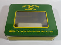John Deere Tractors Moline, Ill. "Quality Farm Equipment Since 1837" Tin Metal Container