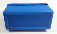 1992 DC Comics Batman Superhero Character Themed Thermos Brand Blue Lunch Box