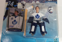 1999 Hasbro Starting Lineup NHL Ice Hockey Player Goalie Curtis Joseph Toronto Maple Leafs Action Figure and Upper Deck Trading Card New in Package