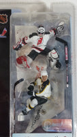 2004 McFarlane NHL NHLPA Ice Hockey 2 Player Pack Martin Brodeur New Jersey Devils and Joe Thornton Boston Bruins Miniature Sports Figures New in Package