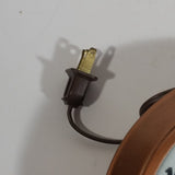Retro Mid-Century Ingraham 7" Round Electric Plug In Wall Clock Toronto, Canada - Working