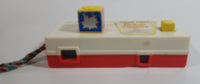 Vintage 1974 Fisher Price Yellow Toy Camera View Finder Slideshow "A Trip To The Zoo"