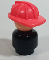 Fisher Price Little People Fireman Firefighters 3 1/4" Tall Plastic Toy Figure