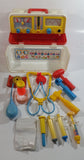 Vintage Fisher Price Chicco Doctor Medical Kit Toy Set with Multiple Accessories and Tools Made in Italy