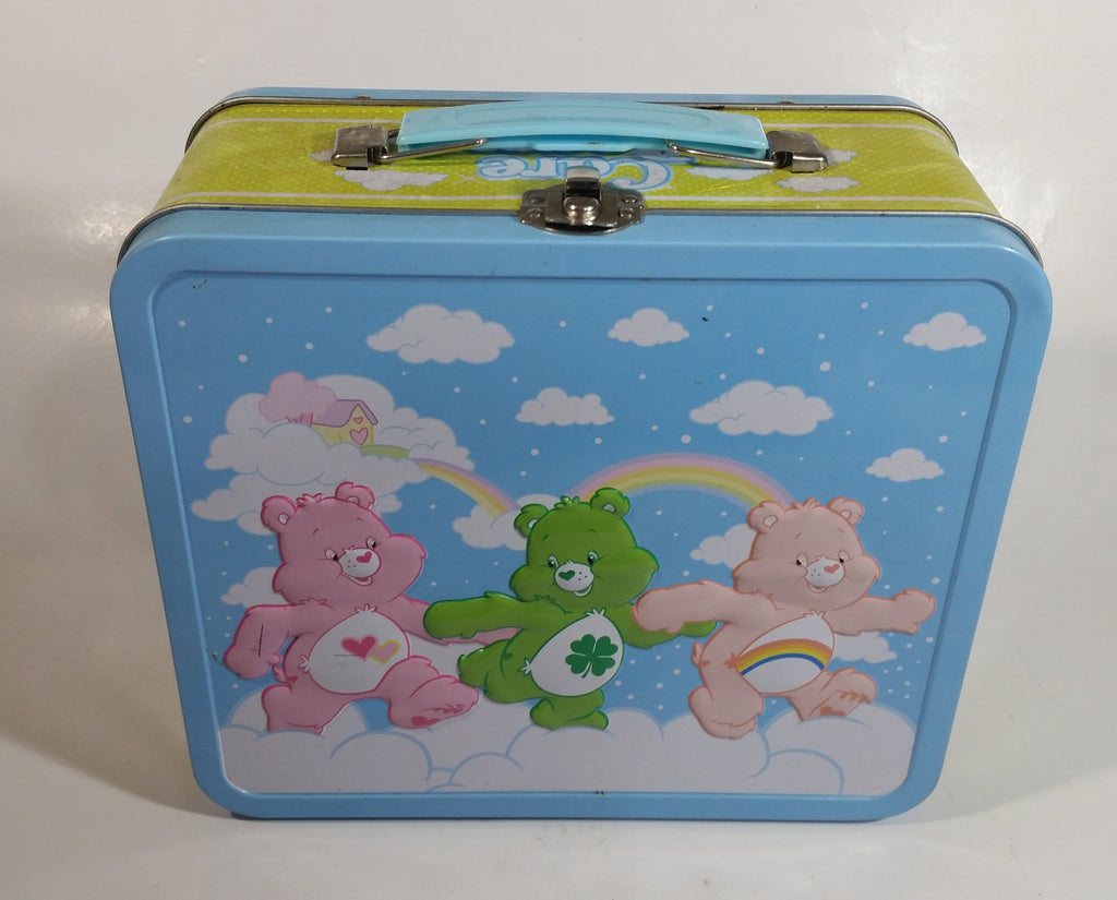 Care Bears Cartoon Characters Embossed Tin Metal Lunch Box – Treasure ...